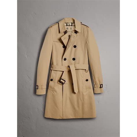 burberry chelsea long men|Burberry Chelsea trench coat belted.